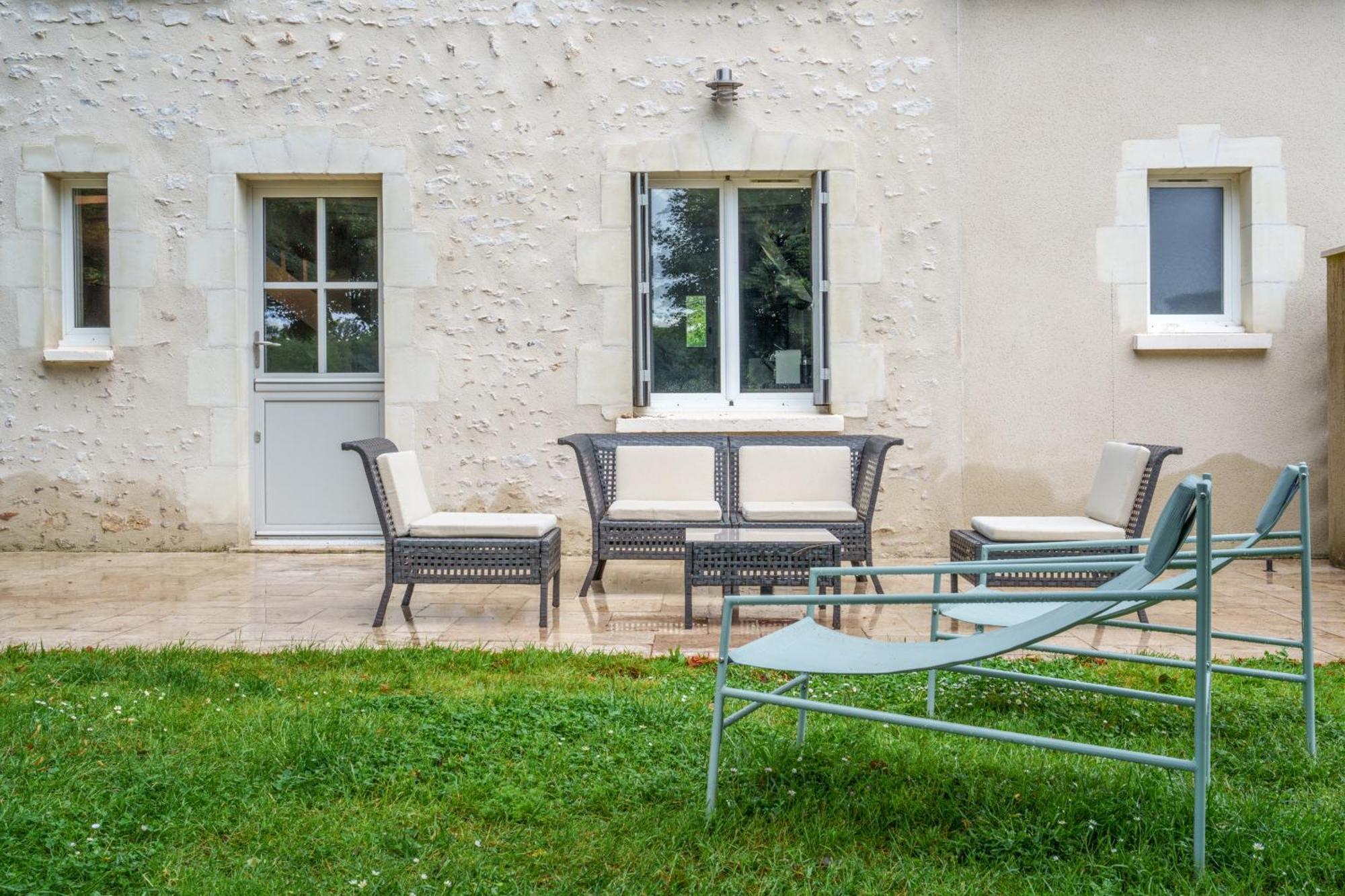 Maison Campagne Proche Tours Et Loches 6 Personnes Saint-Branchs Exterior photo
